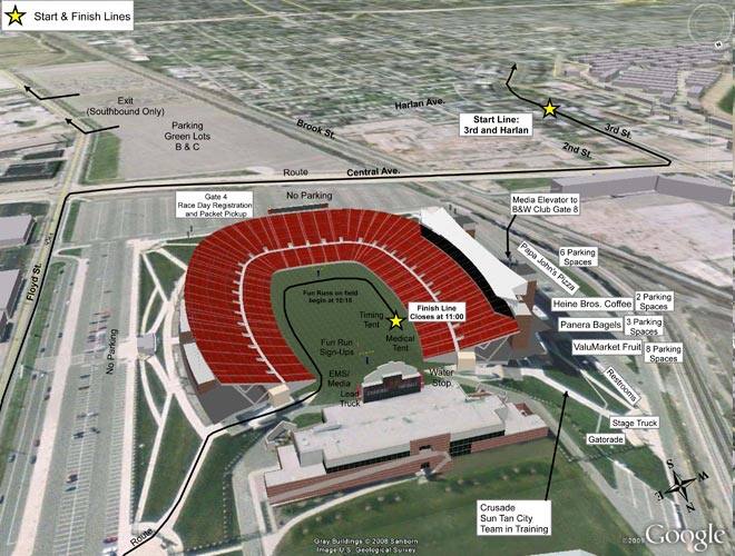 Stadium Map Stadium Map