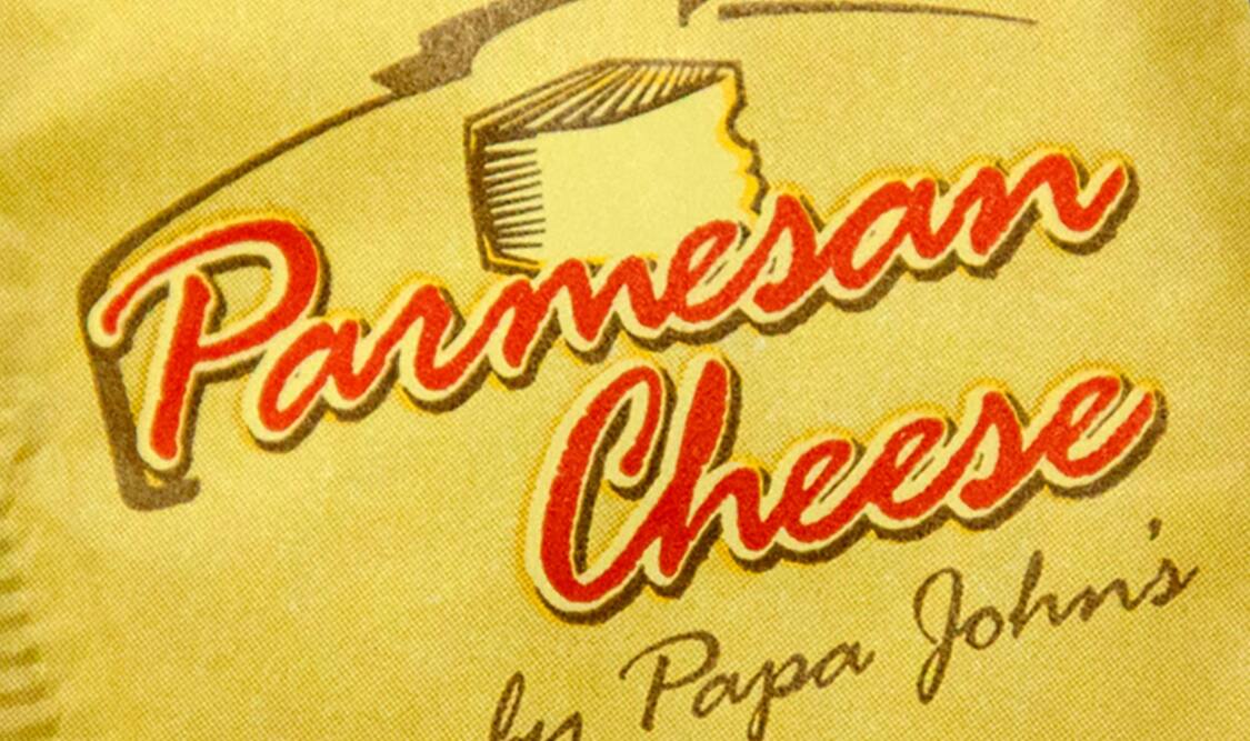 Paquetes de queso parmesano