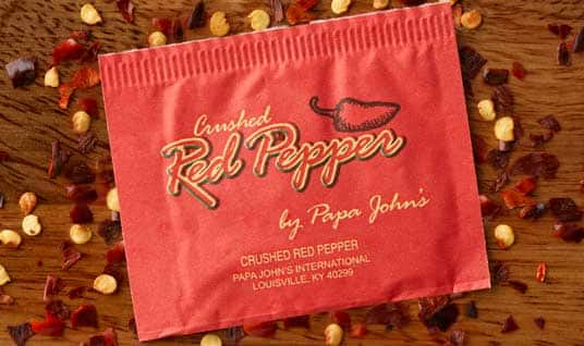 Crushed Red Pepper Packet