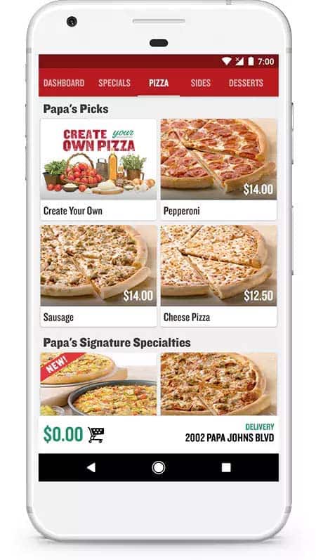 Pizza Deals Specials Pizza Deals Near Me Papa John S