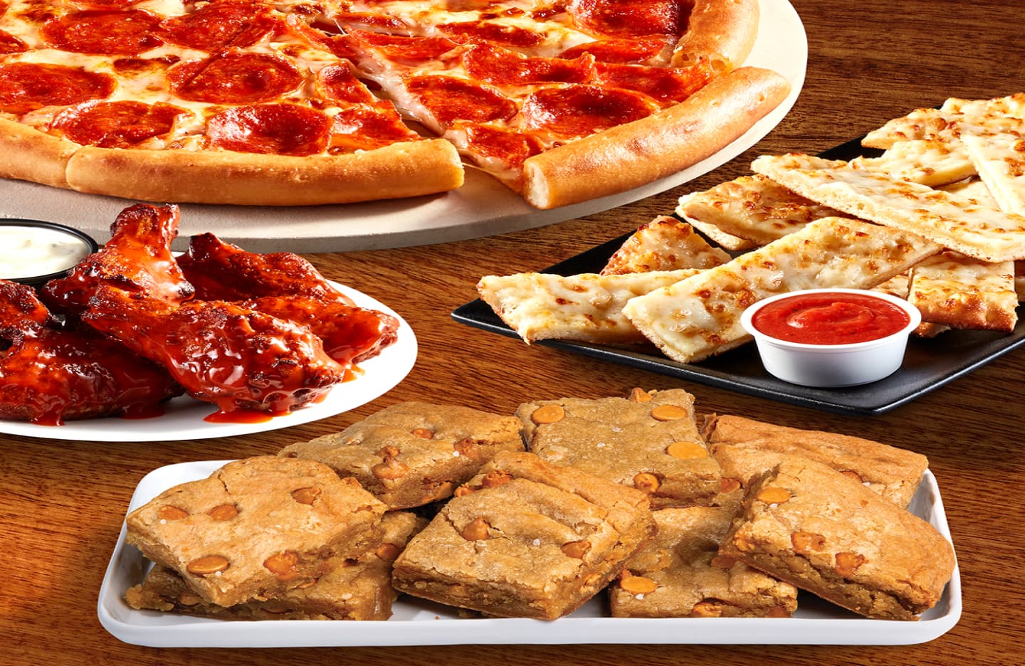 Papa Pairings with Salted caramel blondie.