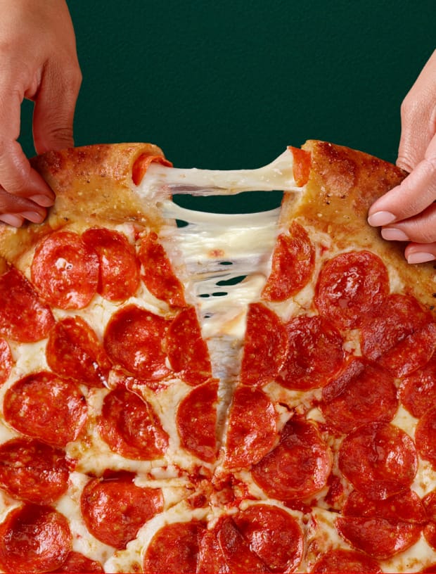 Epic Pepperoni-Stuffed Crust Pizza