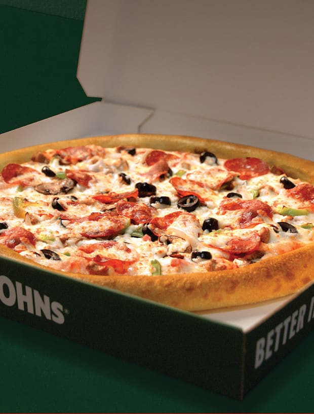 The Works Pizza, Medium