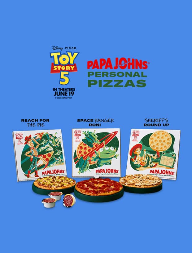 Toy Story 5 Personal Pizzas