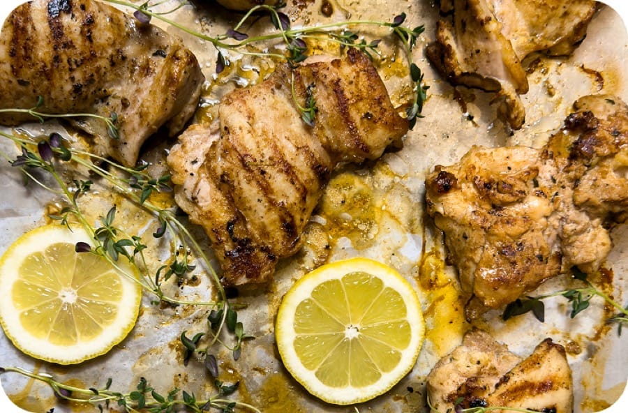 Lemon Garlic Grilled Chicken