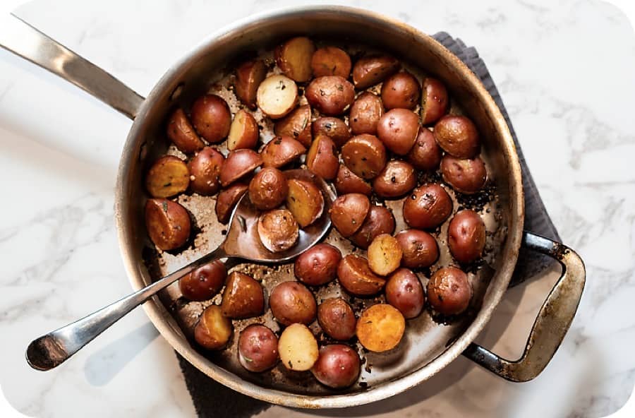 Garlic and Rosemary Potatoes