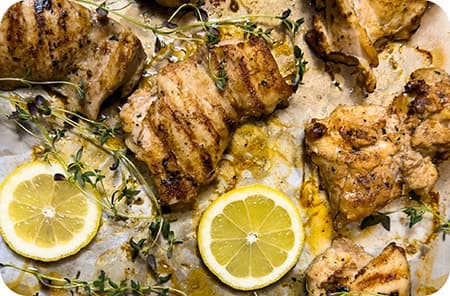 Lemon Garlic Grilled Chicken