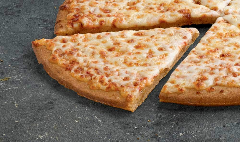 garlic parmesan crust pizza