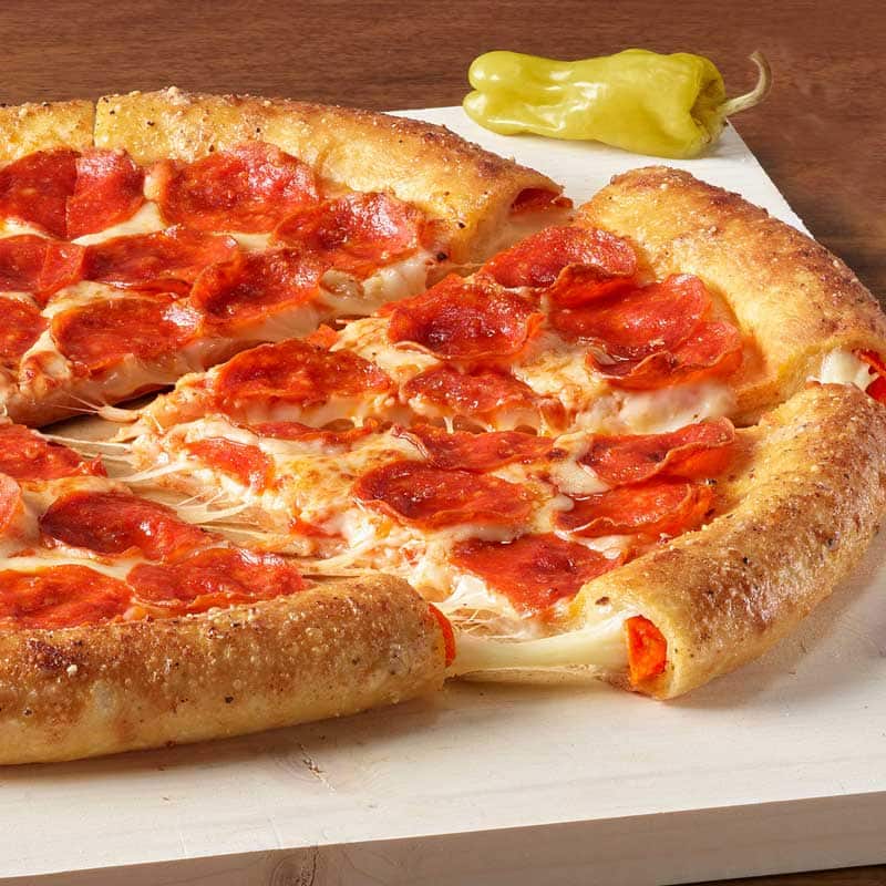 Epic Pepperoni-Stuffed Crust Pizza