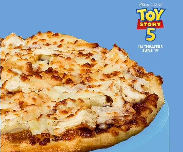 Sheriff's Round Up pizza