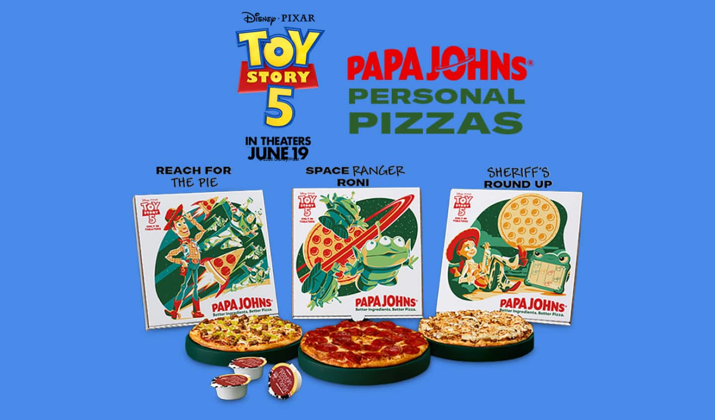 Toy Story 5 Personal Pizzas