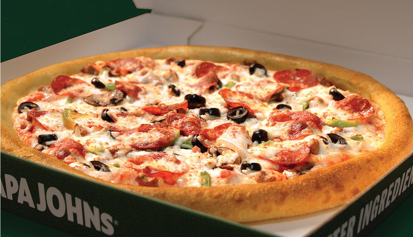 The Works Pizza, Medium