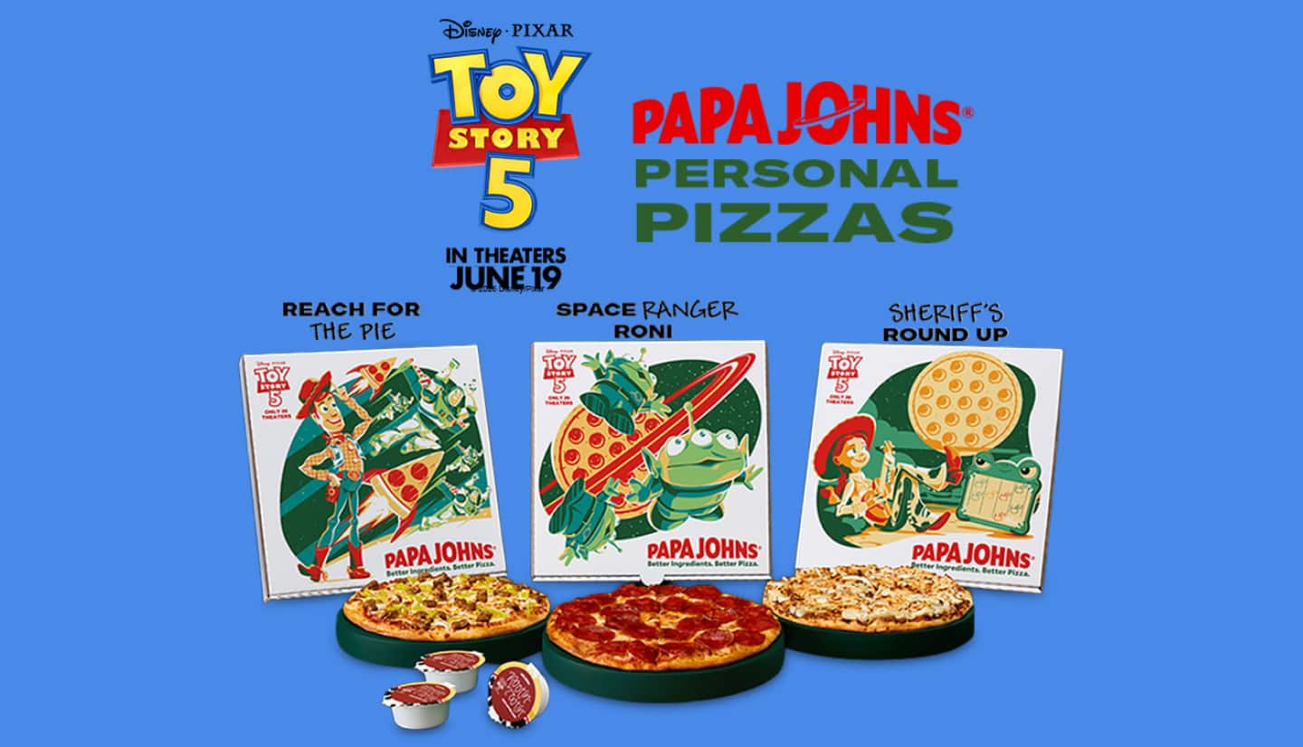 Toy Story 5 Personal Pizzas