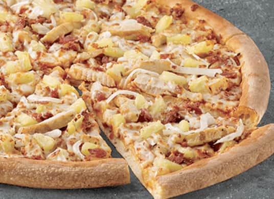 10 Inch Original Hawaiian BBQ Chicken Pizza