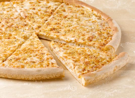 12 Inch Pan Tuscan Six Cheese Pizza