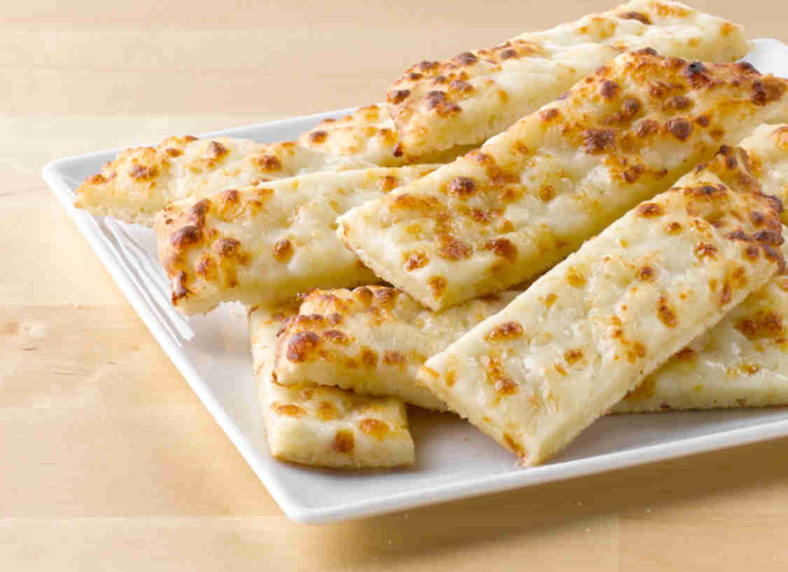 Free 10" cheesesticks with $12 purchase
