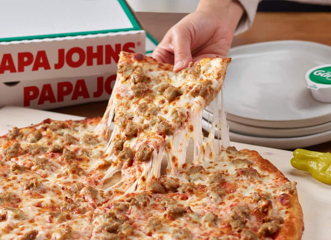 12 Inch New York Style Sausage Pizza