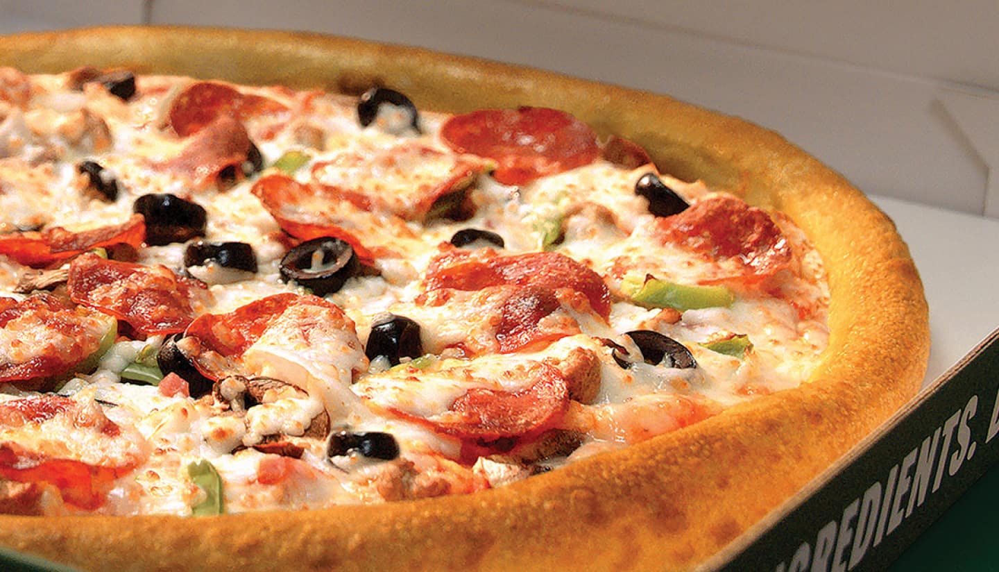 The Works Pizza, medium